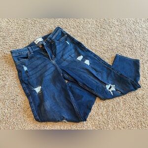 Abercrombie kids torn ripped jeans like new 15/16